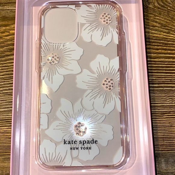 kate spade Blue Floral iPhone 12 Mini Case - Picture 2 of 2